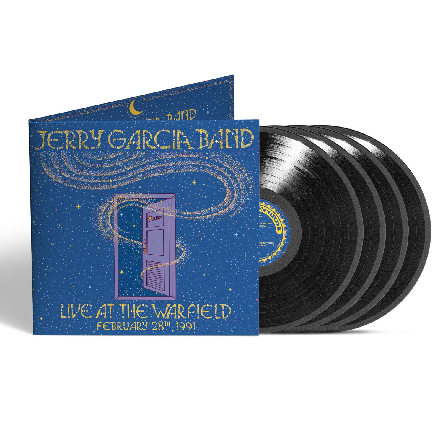 Jerry Garcia Band - Live at the Warfield: February 28th, 1991 (4xLP Black)