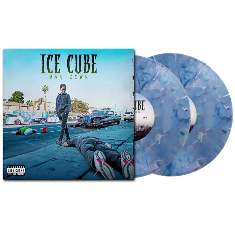 Ice Cube - Man Down (Limited Deluxe Blue w/ White Marble 2xLP)