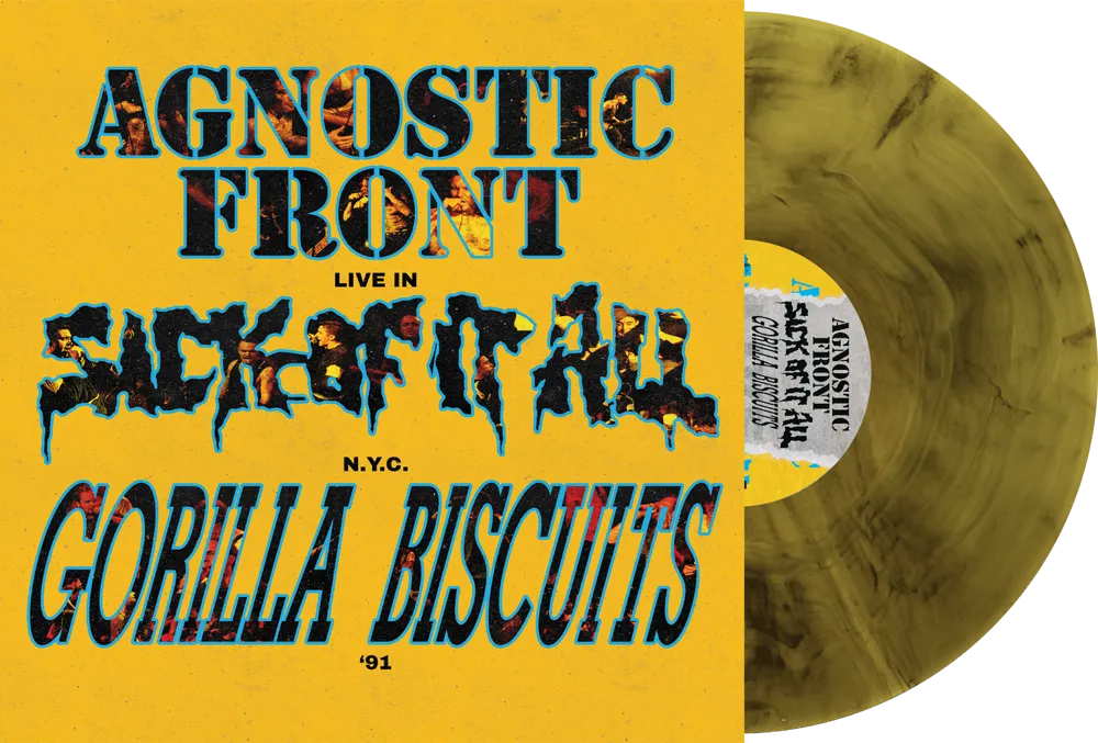 Agnostic Front / Sick Of It All / Gorilla Biscuits - Live in NYC &#39;91 (Galaxy Vinyl)
