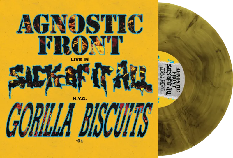 Agnostic Front / Sick Of It All / Gorilla Biscuits - Live in NYC &#39;91 (Galaxy Vinyl)