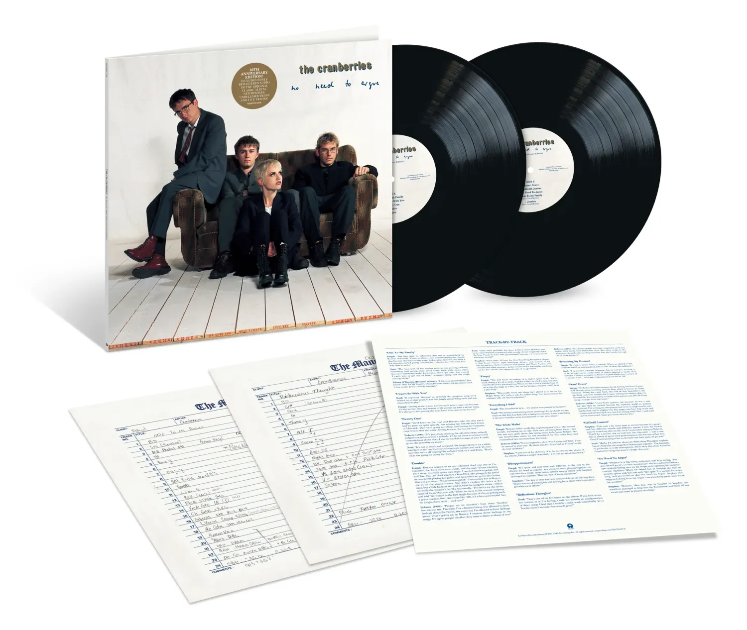 Cranberries - No Need to Argue (30th Anniversay Deluxe 2xLP)