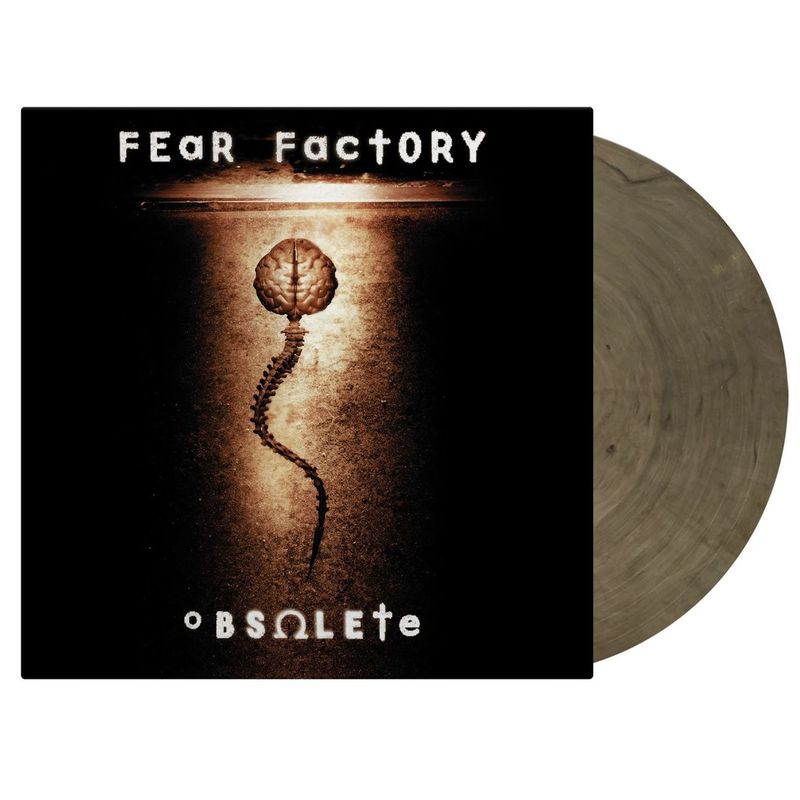 Fear Factory - Obsolete (Clear / Black Marble)