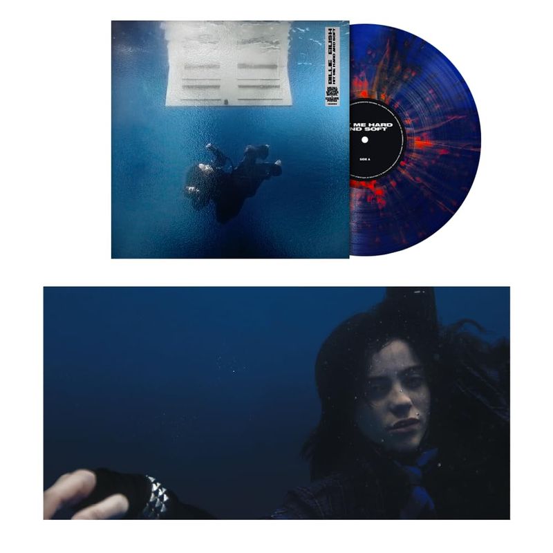 Billie Eilish - Hit Me Hard &amp; Soft (Anniversary Edition Blue / Orange Splatter)