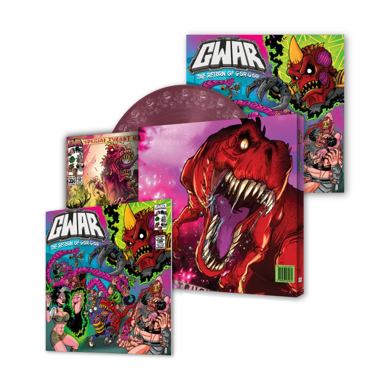 Gwar - The Return of Gor Gor (Deluxe Green Etched Zoetrope)