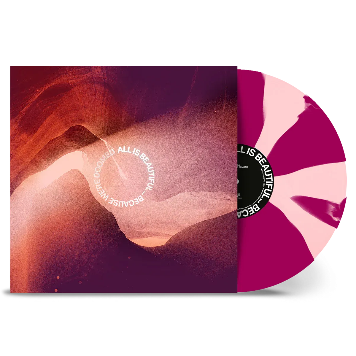 We Came As Romans - All Is Beautiful... Because We Are Doomed (Neon Pink / Purple Marbled)