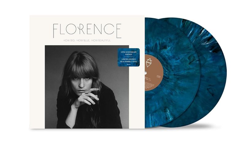 Florence &amp; the Machine - How Big, How Blue, How Beautiful (10th Anniversary Blue Marble)