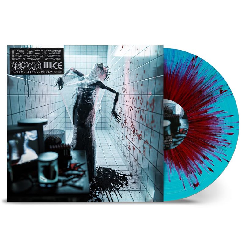 Melancolia - Random.Access.Misery (Turquoise Splatter)