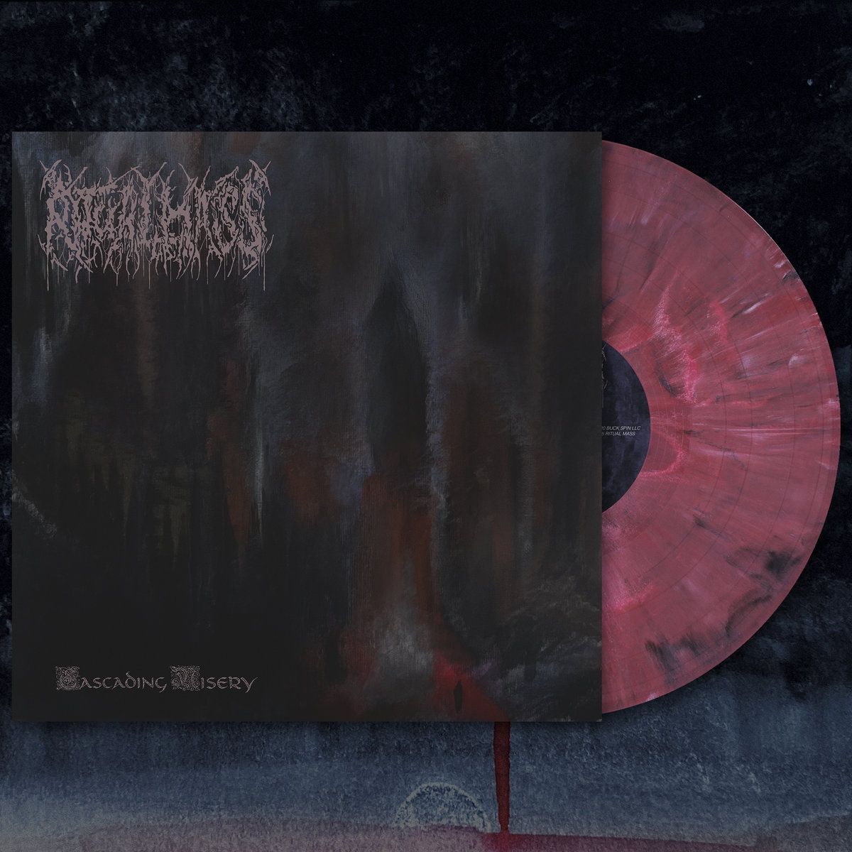 Ritual Mass - Cascading Misery (Oxblood / Black Marble)