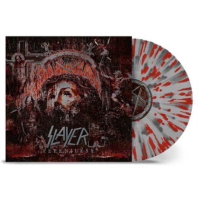 Slayer - Repentless (Indie Exclusive Clear / Sliver / Red Splatter)