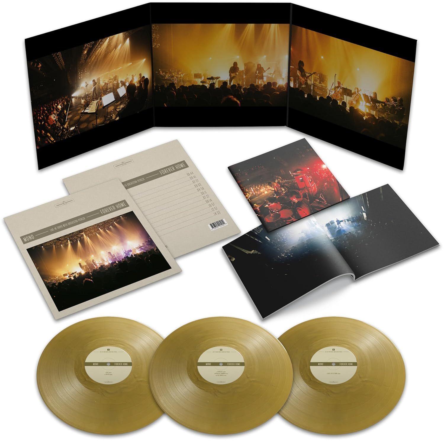 Mono - Forever Home: Live In Japan With Orchestra Pitreza (3xLP Metallic Gold)