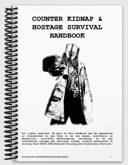 Livre "COUNTER KIDNAP & HOSTAGE SURVIVAL" de Karl OSCARDELTA