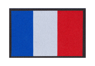 Patch drapeau France