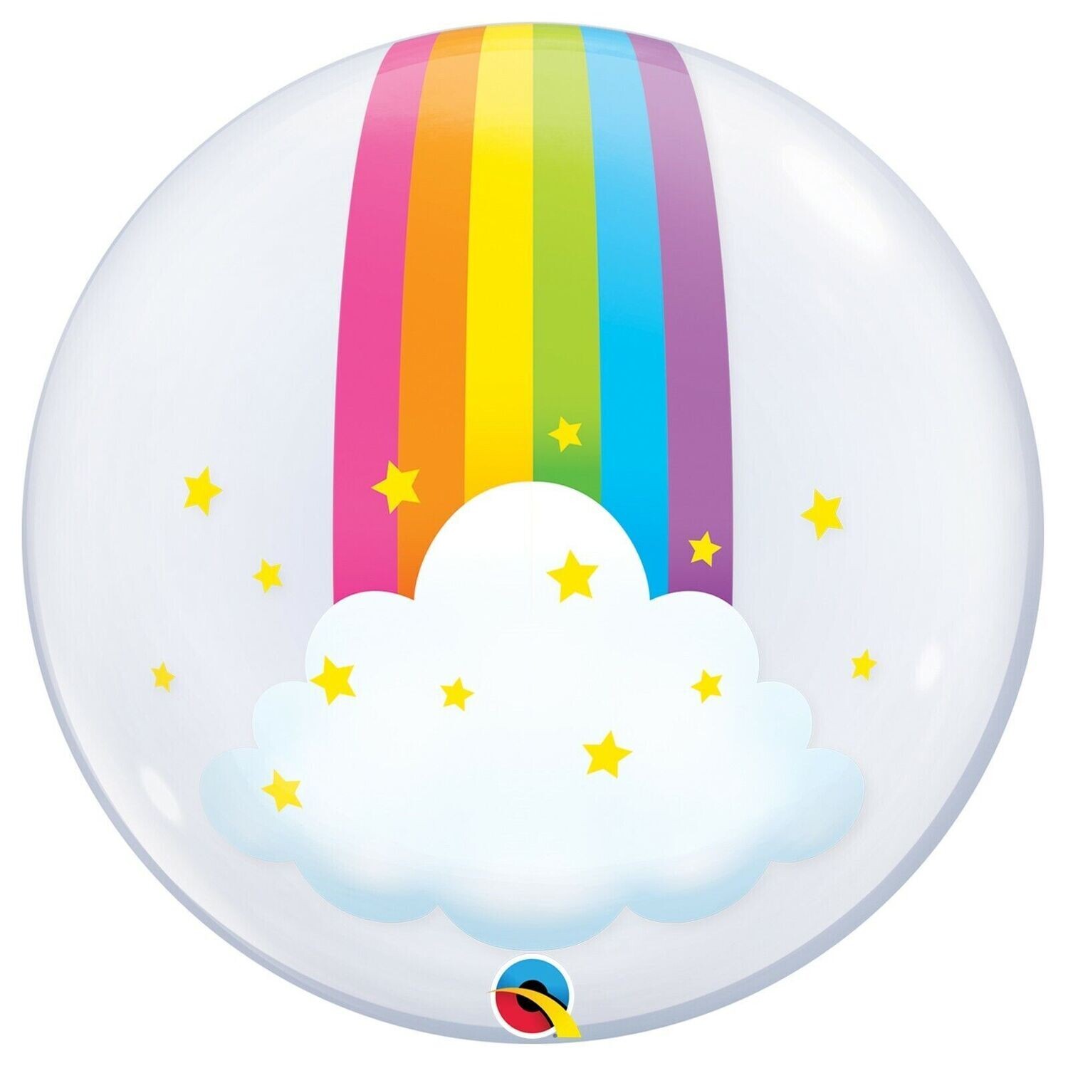 Rainbow Print Bubble