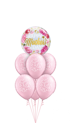 Mothers day Bubble balloon bouquet