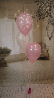 Classic Set of 3 table balloons