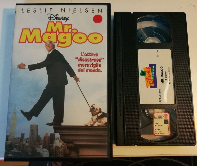 TeknoFilm - VHS – MR. MAGOO di Stanley Tong (1997) - WALT DISNEY