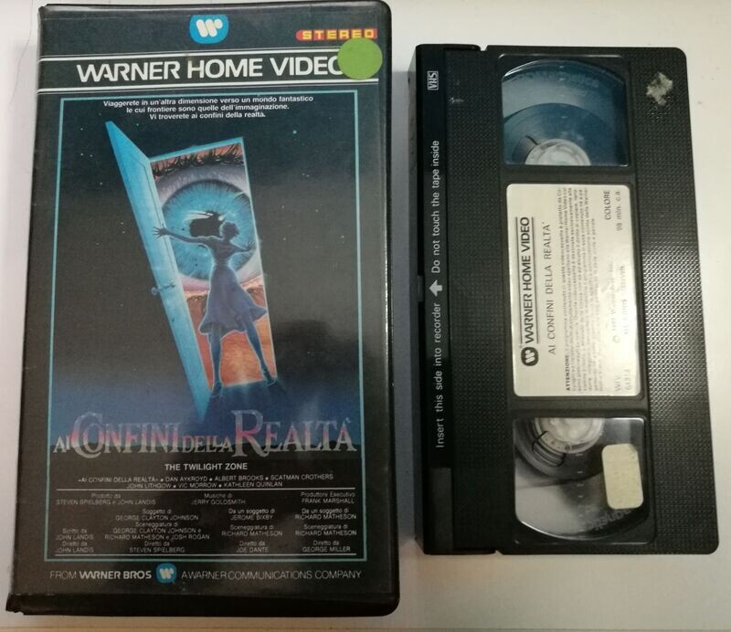 TeknoFilm - VHS – AI CONFINI DELLA REALTA' di A.A.V.V. (1983) - WARNER BROS