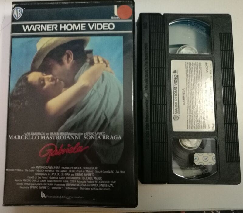 TeknoFilm - VHS – GABRIELA di Bruno Barreto (1983) - WARNER BROS (INEDITO IN DVD)