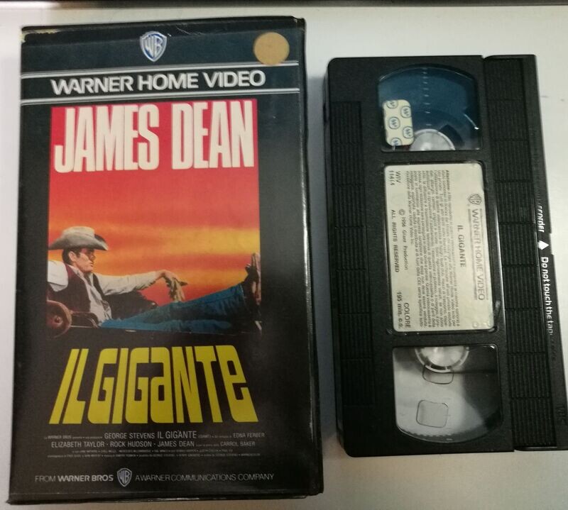 TeknoFilm - VHS – IL GIGANTE di George Stevens (1956) - WARNER BROS