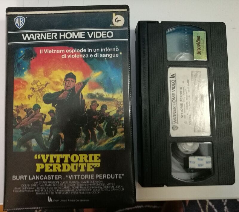 TeknoFilm - VHS – VITTORIE PERDUTE di Ted Post (1978) - WARNER BROS