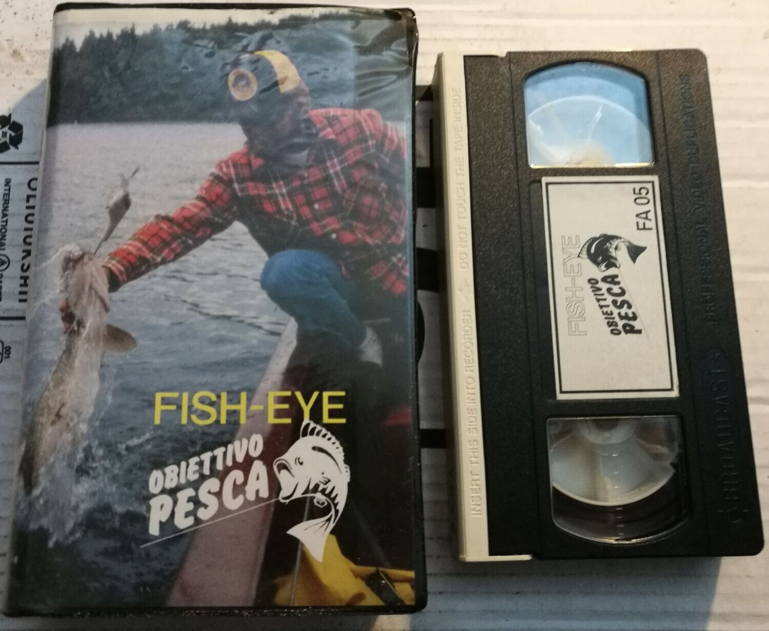 TeknoFilm - VHS – FISH EYE OBIETTIVO PESCA 5 di A.A.V.V. (1985) - AB VIDEO (INEDITO IN DVD)