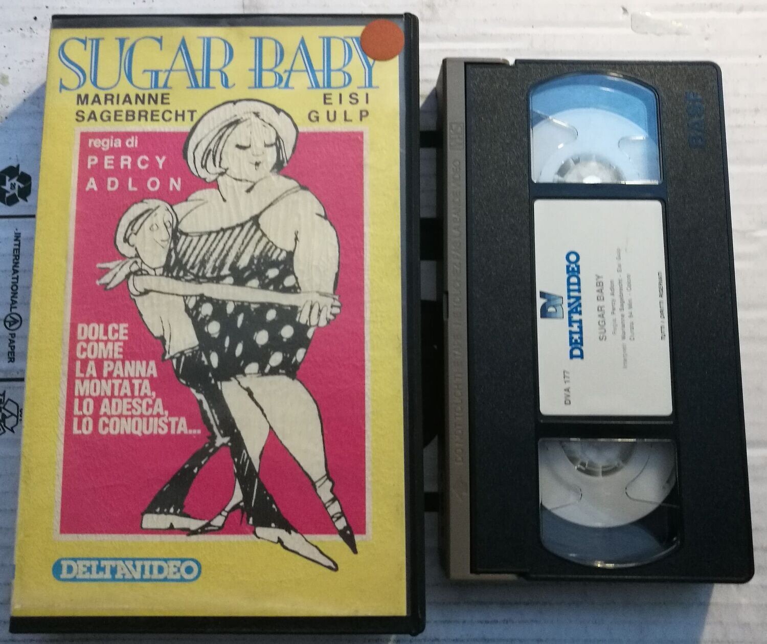 TeknoFilm - VHS – SUGAR BABY di Percy Adlon (1985) - DELTAVIDEO (INEDITO IN DVD)