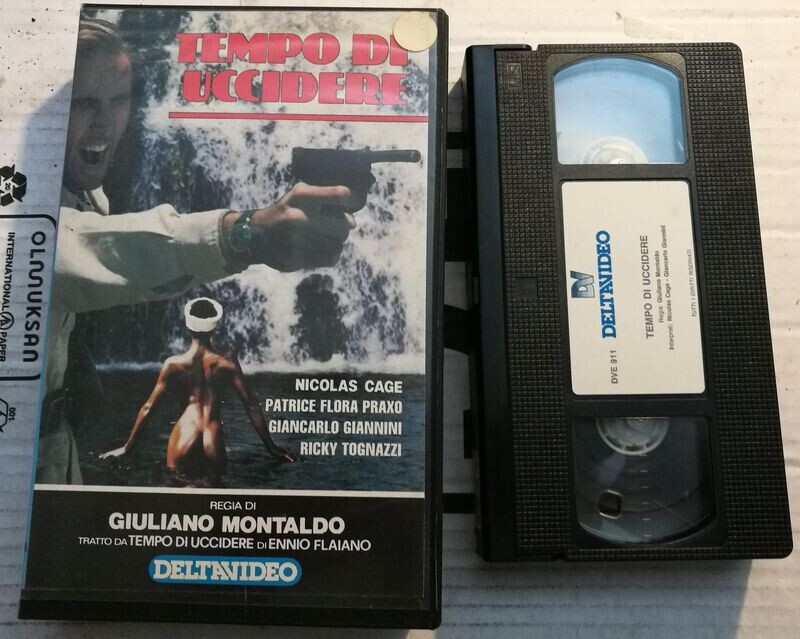 TeknoFilm - VHS – TEMPO DI UCCIDERE di Giuliano Montaldo (1989) - DELTAVIDEO