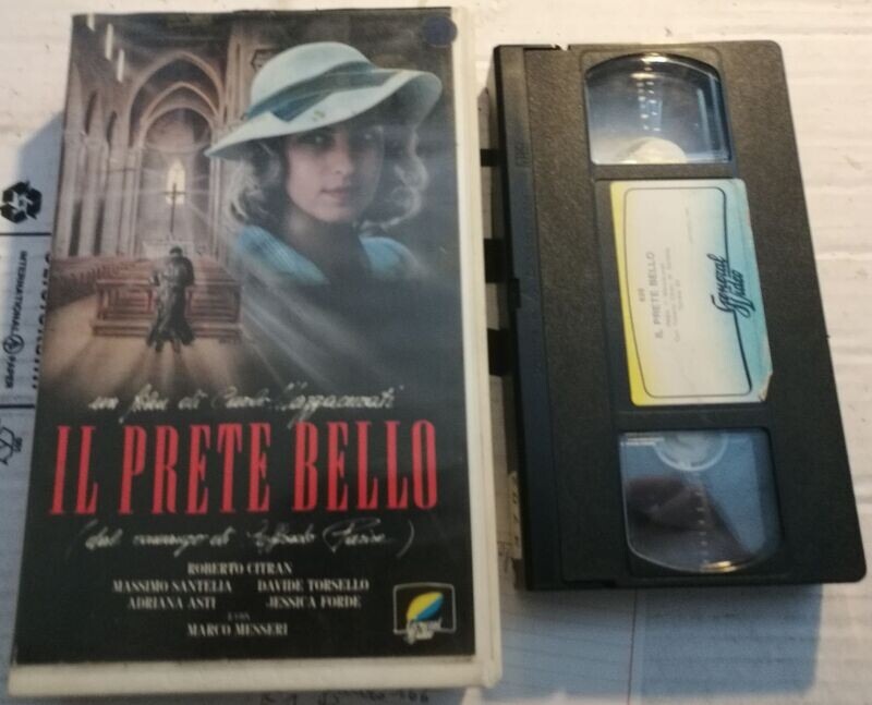 TeknoFilm - VHS – IL PRETE BELLO di Carlo Mazzacurati (1989) - GENERAL VIDEO (INEDITO IN DVD)