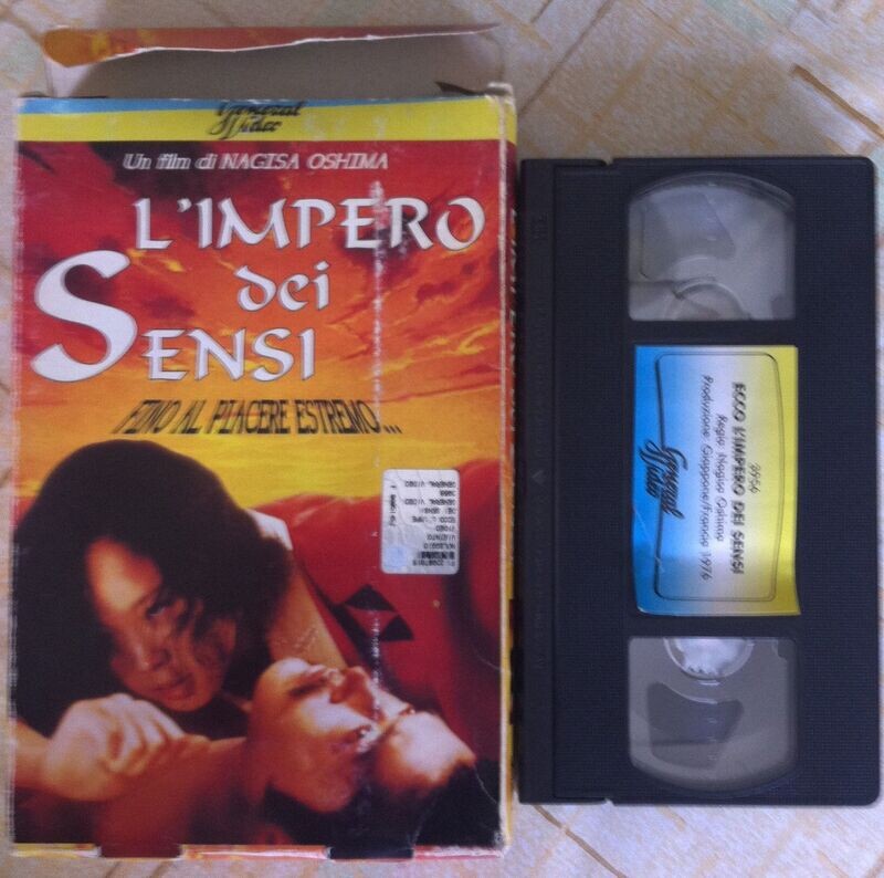 TeknoFilm - VHS – L'IMPERO DEI SENSI di Nagisa Ôshima (1976) - GENERAL VIDEO