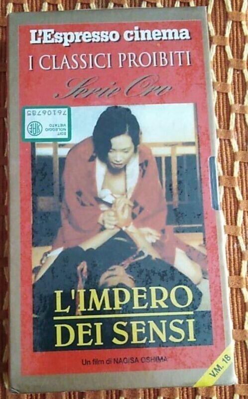 TeknoFilm - VHS – L'IMPERO DEI SENSI di Nagisa Ôshima (1976) - L'ESPRESSO