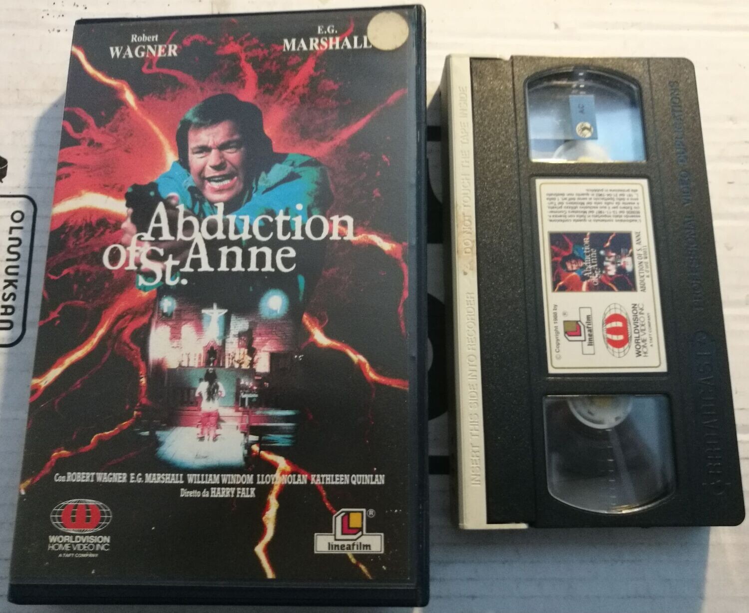 TeknoFilm - VHS – ABDUCTION OF ST. ANNE di Harry Falk (1975) - LINEAFILM (INEDITO IN DVD)