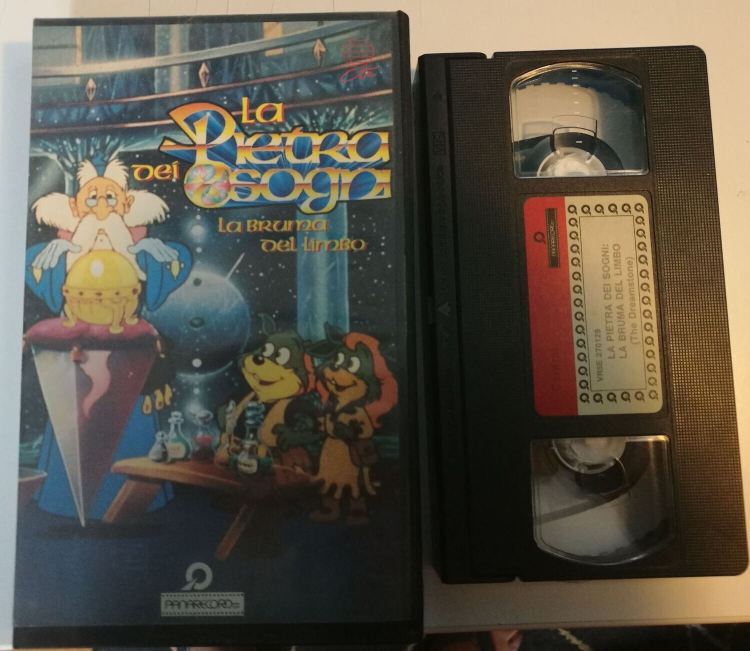 TeknoFilm - VHS – LA PIETRA DEI SOGNI - LA BRUMA DEL LIMBO di Martin Gates (1990) - PANARECORD (INEDITO IN DVD)