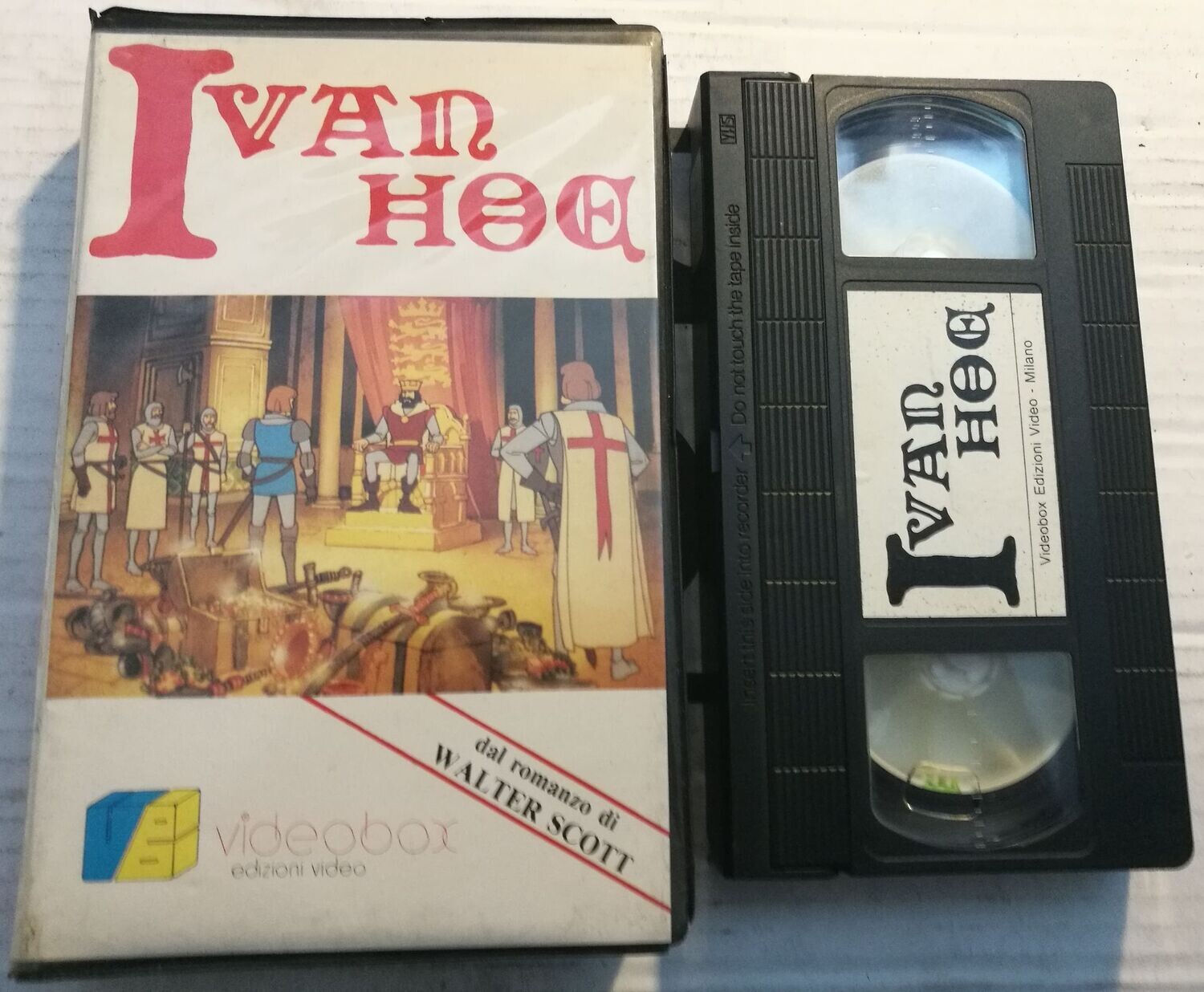 TeknoFilm - VHS – IVANHOE di A.A.V.V. (1985) - VIDEOBOX (INEDITO IN DVD)