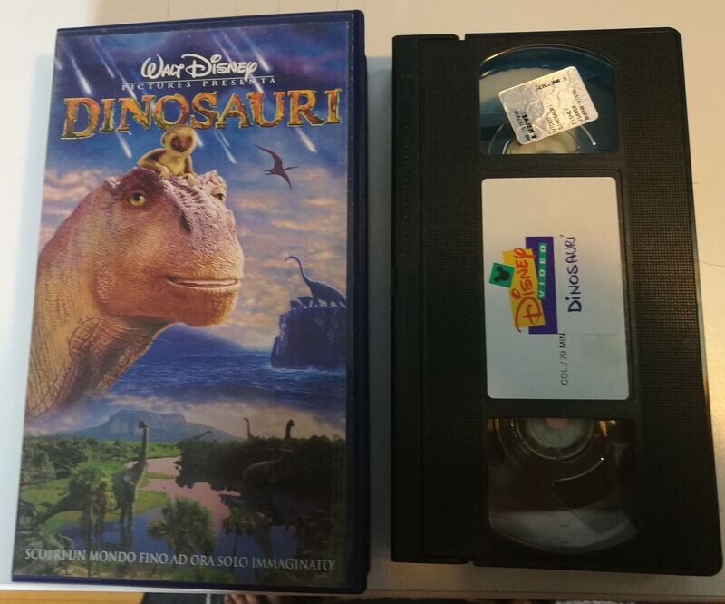 TeknoFilm - VHS – DINOSAURI di R. Zondag/E. Leighton (2000) - WALT DISNEY