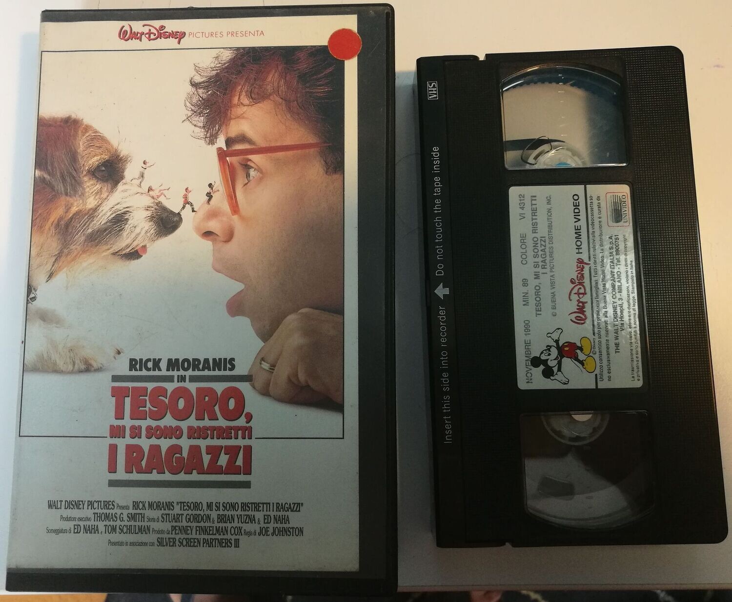 TeknoFilm - VHS – TESORO MI SI SONO RISTRETTI I RAGAZZI di Joe Johnston (1989) - WALT DISNEY