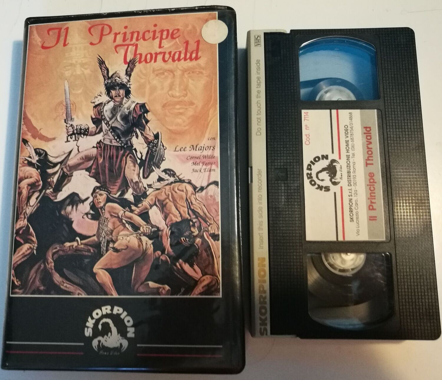 TeknoFilm - VHS – IL PRINCIPE THORVALD di Charles B. Pierce (1977) - SKORPION (INEDITO IN DVD)