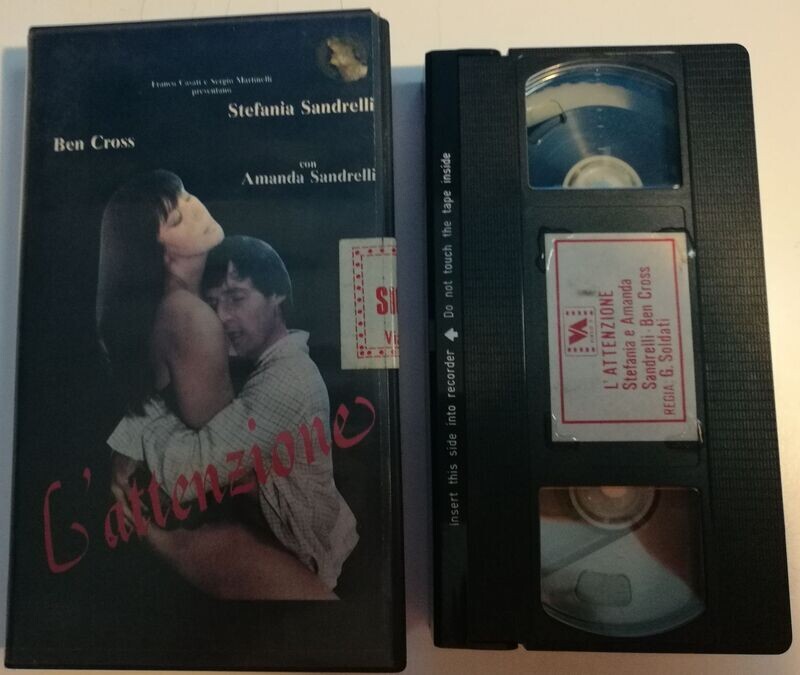TeknoFilm - VHS – L'ATTENZIONE di Giovanni Soldati (1980) - VIDEO A
