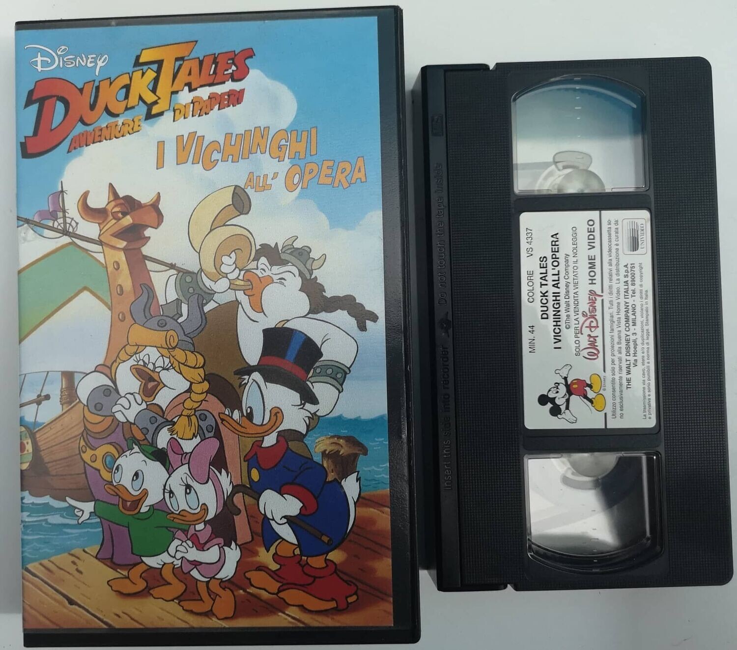 TeknoFilm - VHS – DUCK TALES AVVENTURE DI PAPERI: I VICHINGHI ALL'OPERA di A.A.V.V. (1987) - WALT DISNEY (INEDITO IN DVD)
