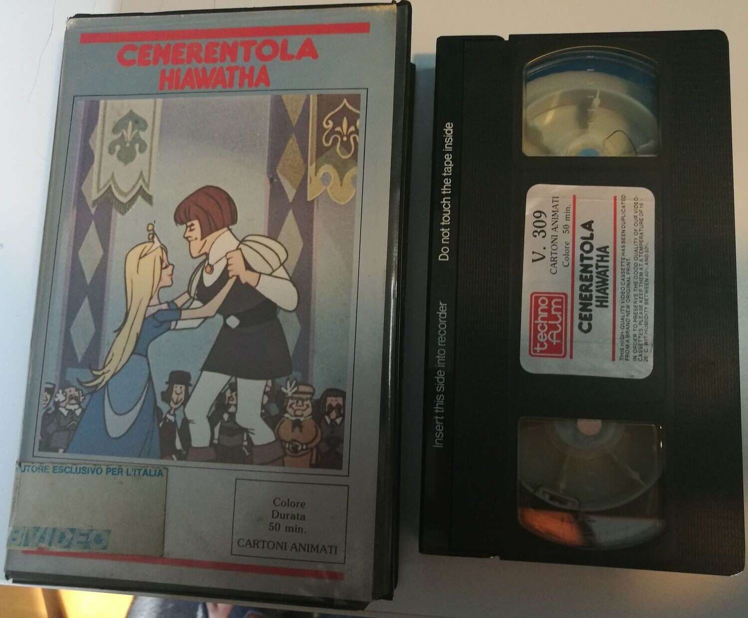 TeknoFilm - VHS – CENERENTOLA + HIAWATHA di A.A.V.V. (1984) - TECHNOFILM (INEDITO IN DVD)