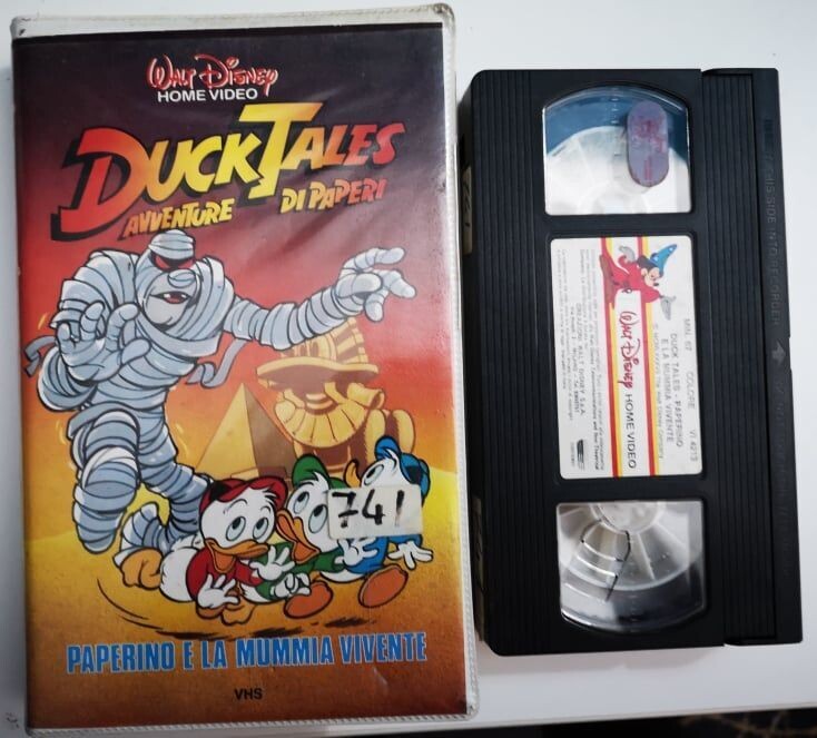 TeknoFilm - VHS – DUCK TALES AVVENTURE DI PAPERI:  PAPERINO E LA MUMMIA VIVENTE di A.A.V.V. (1987) - WALT DISNEY (INEDITO IN DVD)