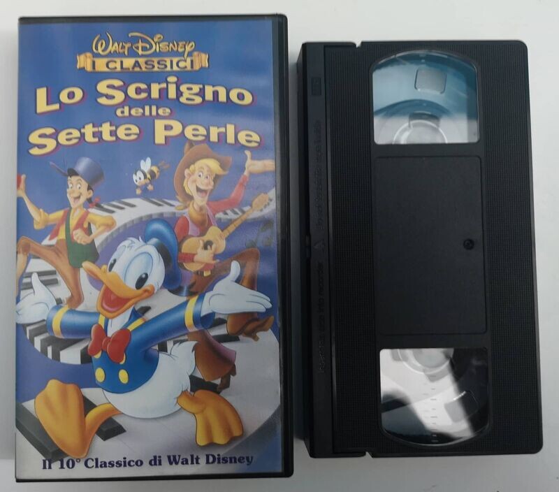 TeknoFilm - VHS – LO SCRIGNO DELLE 7 PERLE di Clyde Geronimi, Wilfred Jackson, Jack Kinney, Hamilton Luske (1940) - WALT DISNEY