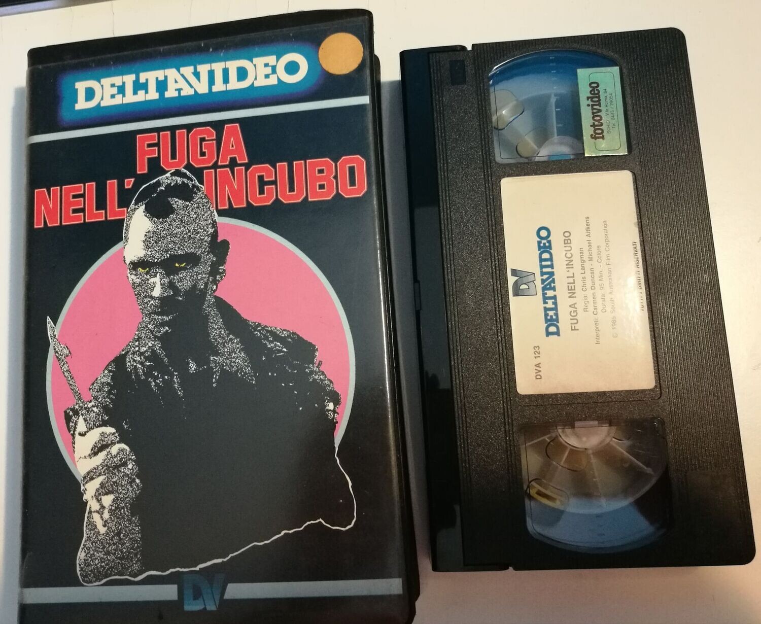 TeknoFilm - VHS – FUGA NELL'INCUBO di Chris Langman (1985) - DELTAVIDEO (INEDITO IN DVD)
