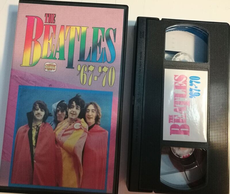 TeknoFilm - VHS – THE BEATLES '67 - '70 di A.A.V.V. (1973) - CENTER VIDEO