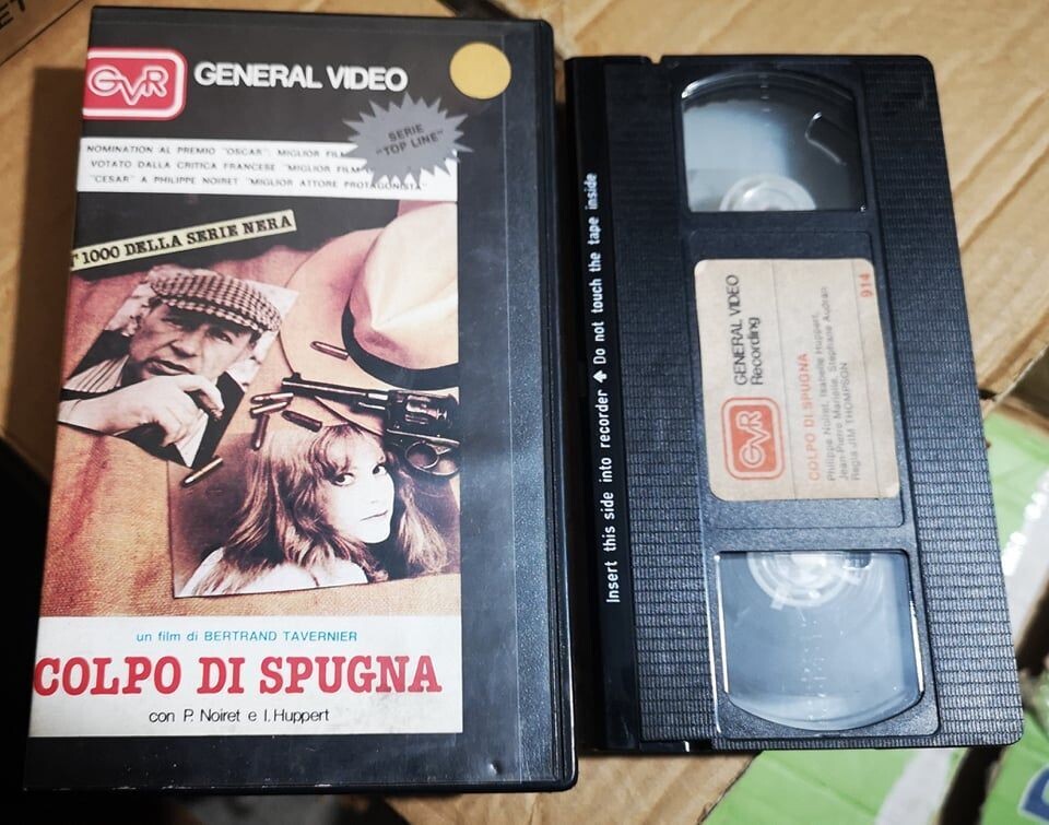 TeknoFilm - VHS – COLPO DI SPUGNA di Bertrand Tavernier (1981) - GVR - GENERAL VIDEO