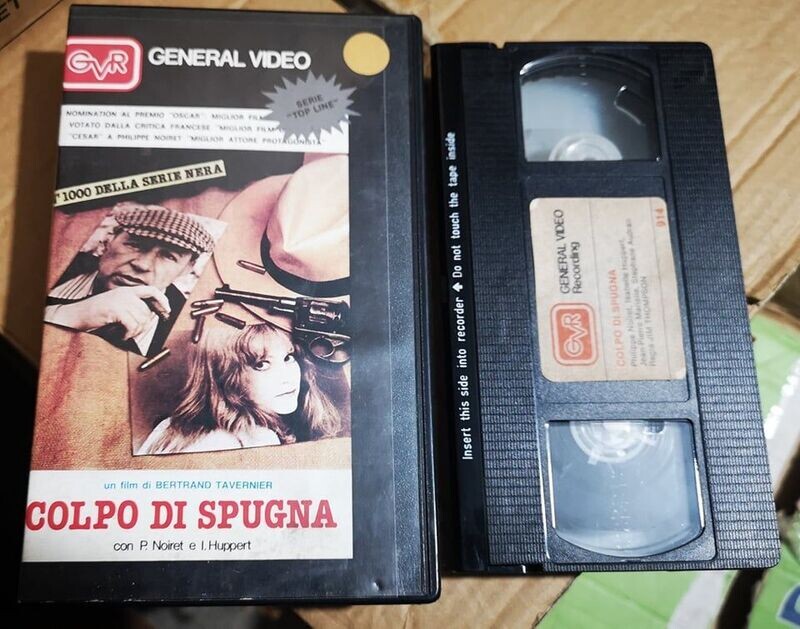 TeknoFilm - VHS – COLPO DI SPUGNA di Bertrand Tavernier (1981) - GVR - GENERAL VIDEO