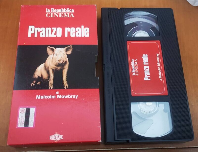 TeknoFilm - VHS – PRANZO REALE di Malcolm Mowbray (1984) - LA REPUBBLICA (INEDITO IN DVD)
