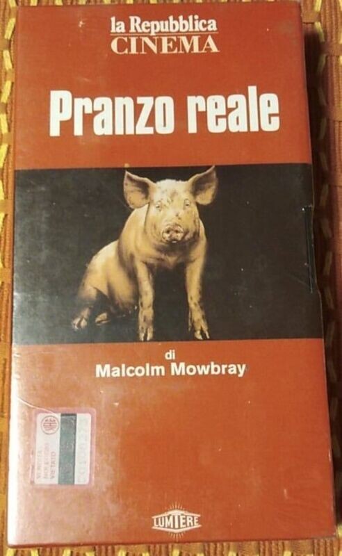 TeknoFilm - VHS – PRANZO REALE di Malcolm Mowbray (1984) - LA REPUBBLICA (INEDITO IN DVD)
