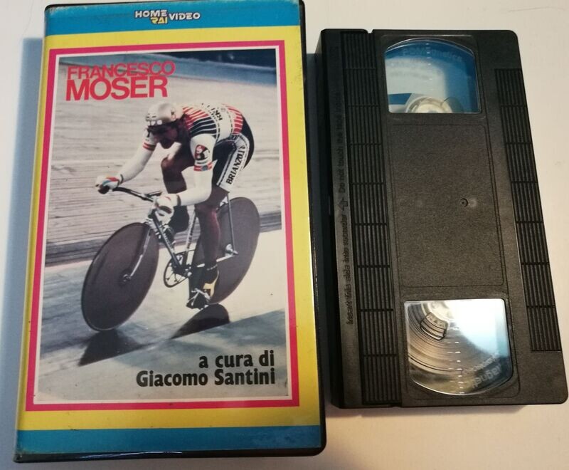 TeknoFilm - VHS – FRANCESCO MOSER - STORIE E VITTORIE di A.A.V.V. (1982) - VIDEORAI (INEDITO IN DVD)
