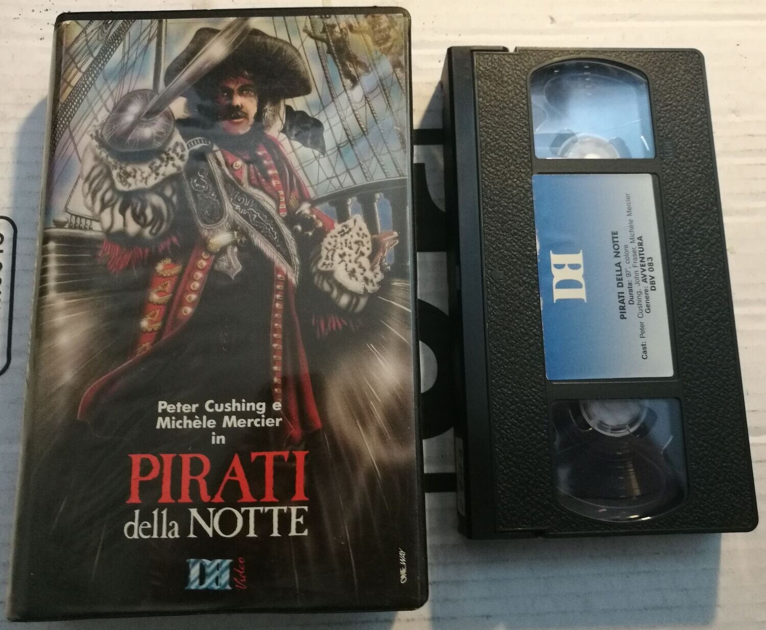TeknoFilm - VHS – PIRATI DELLA NOTTE  di James Neilson (1962) - DB VIDEO (INEDITO IN DVD)