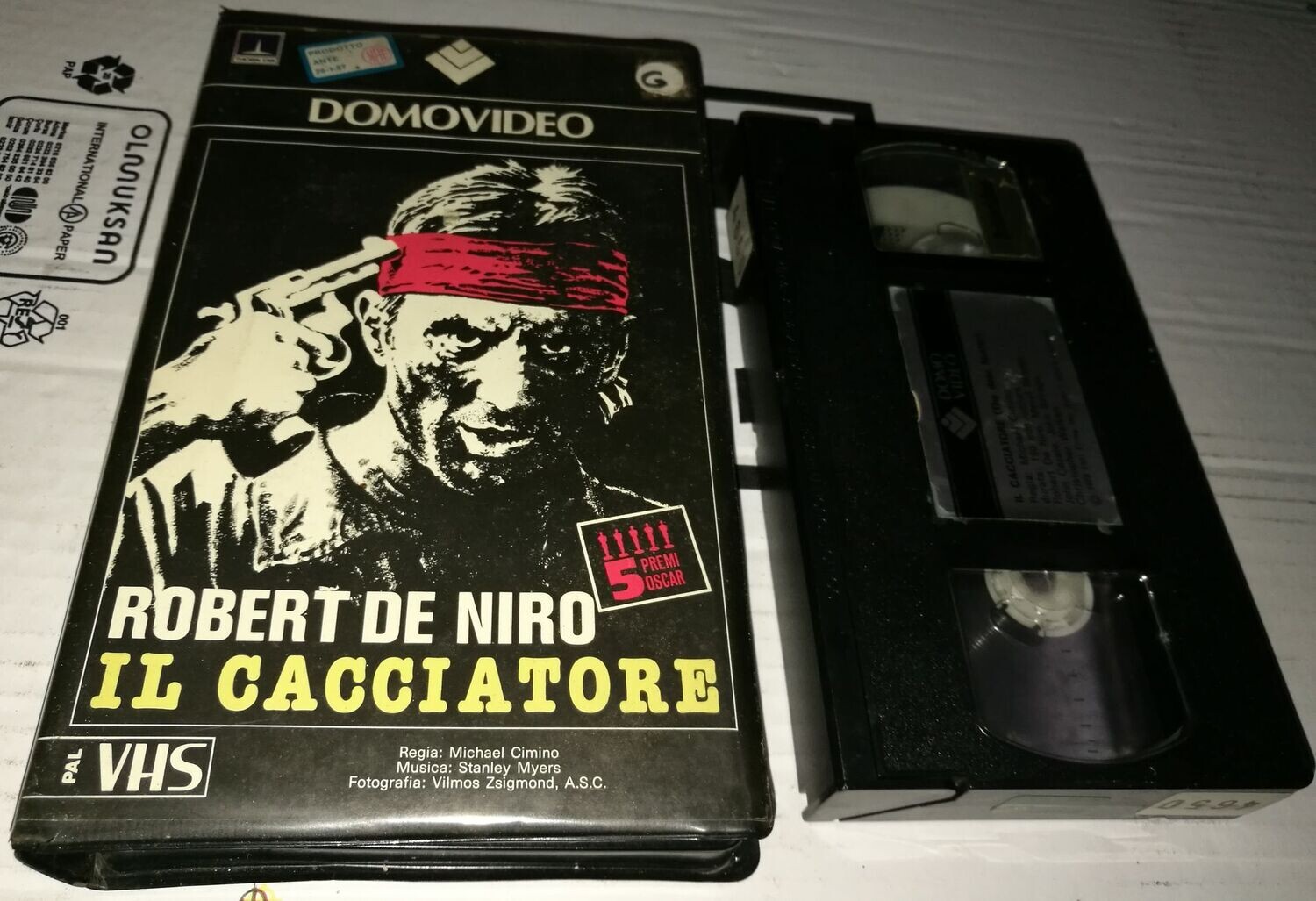 TeknoFilm - VHS – IL CACCIATORE di Michael Cimino (1978) - DOMOVIDEO